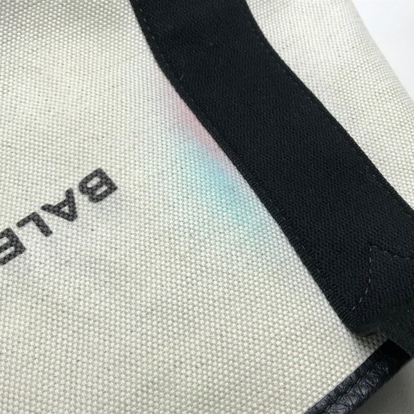 BALENCIAGA Black Leather Tote Bag - Picture 6 of 11